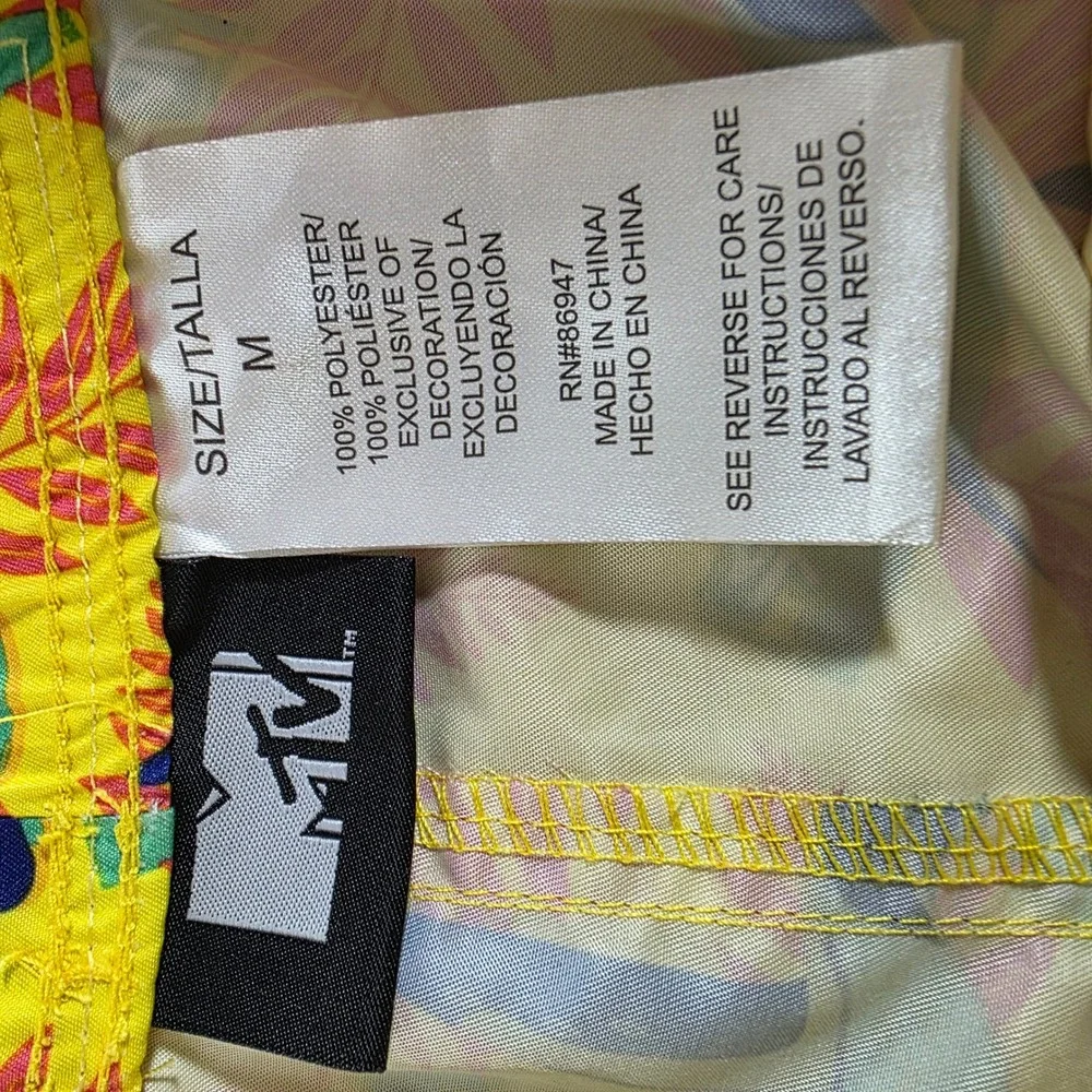 MTV swim trunks